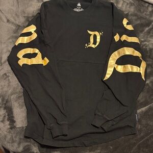 Black and Gold Disney Long Sleeve